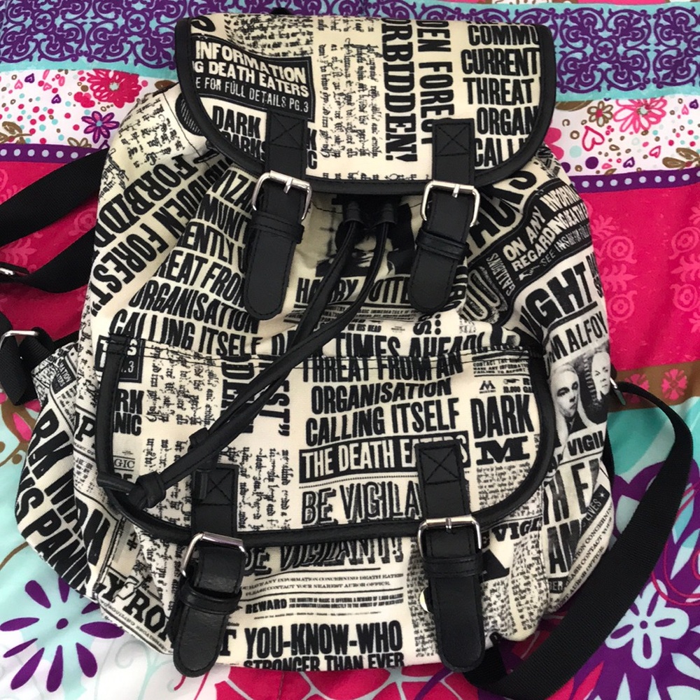 Harry Potter Daily Prophet Backpack